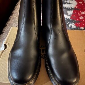 Dr. Martens Black Leather Chelsea Boots